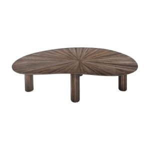 Coffee table Gaia brown color 111X68X36CM