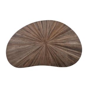 Coffee table Gaia brown color 111X68X36CM