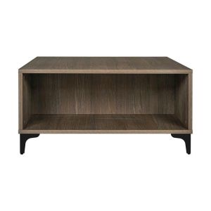 Coffee table Lumina tobacco color 80X80X41CM