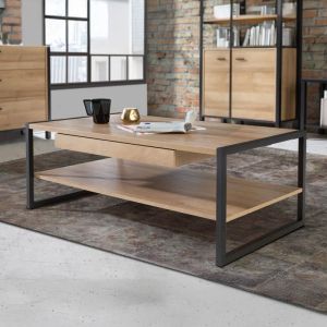 Coffee table Terrano Riviera oak color 111X60X40CM