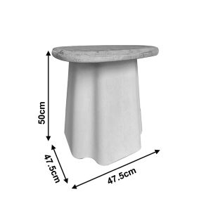 Loberta coffee tables set of 2, natural fir with white