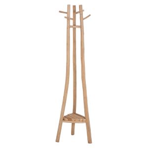 Закачалка за под Tridem HM4881 тиково дърво в естествен цвят 52X52X200ВСМ.