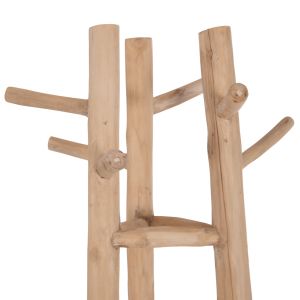 Закачалка за под Tridem HM4881 тиково дърво в естествен цвят 52X52X200ВСМ.