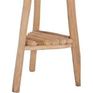 Закачалка за под Tridem HM4881 тиково дърво в естествен цвят 52X52X200ВСМ.