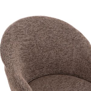 Комплект 5 части Drenny HM10952.03 керамичен плот - плат в бежово и черни метални крака