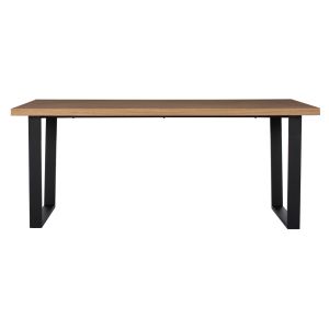Комплект 7 части Astoria HM10933.02 Mdf плот - плат в бежово/кафяво и черни метални крака