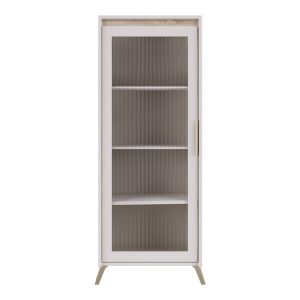 Комплект за дневна Belka крем с цвят дъб 210x45x152.6см