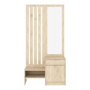 Модул за антре с огледало Citra sonoma 100x34.3x199.5см