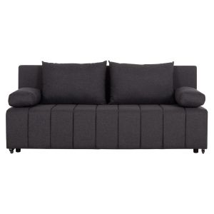 Троен разтегателен диван KEND HM3313.01, сива дамаска 188x85x82H см