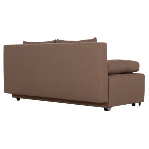 Троен разтегателен диван KEND HM3313.04, светлокафява дамаска 188x85x82H см