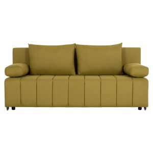 Троен разтегателен диван KEND HM3313.07, светлозелена дамаска 188x85x82H см