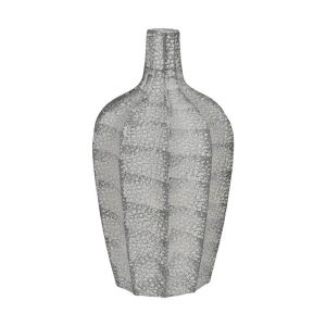 Декоративна саксия, изработена от магнезий FL24218 сив цвят 36X70СМ