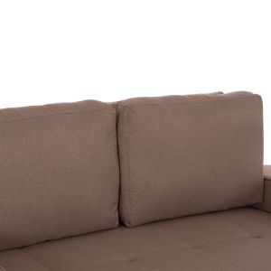 Диван/легло Kanna двойен Kanna HM3082.02 с бежов плат 175X92X87ΗСМ