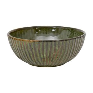 Керамична купа FL491 зелен цвят 26X26X11СМ