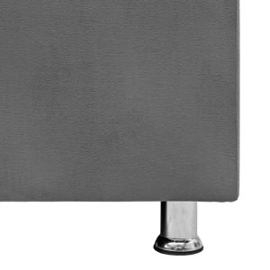 Легло Noble сиво с място за съхранение 142X208X130СМ (140X200)