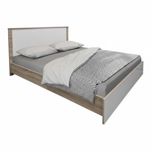 Легло с матрак Athos Sleepy sonoma бяло 160x200см