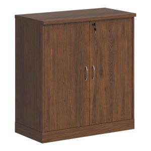 Нисък офис шкаф Fesialo венге 80x41x80см