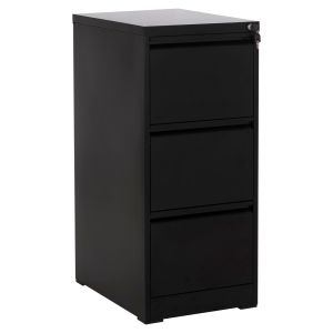 Офис шкаф Sider HM6636.01 черен метал 45.5X62X103.5ВСМ.