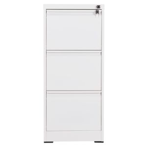 Офис шкаф Sider HM6636.02 бял метал 45.5X62X103.5ВСМ.
