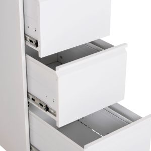 Офис шкаф Sider HM6636.02 бял метал 45.5X62X103.5ВСМ.