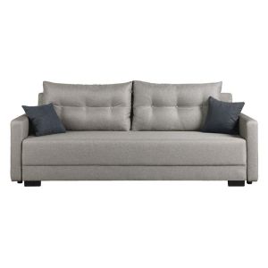 Разтегателен диван Enco сив 220X88X77СМ