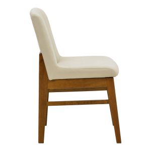 Стол Dalby екрю плат орех каучуково дърво 50x45x85.5см