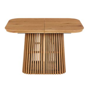 Разтегателна трапезарна маса Verlo HM18436 Mdf в естествен дървен цвят 120/150/180X90X75ВСМ.