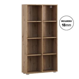 Библиотека/етажерка Smart 8P 18 цвят артизан 74X29X146 см