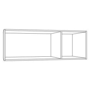 Гардероб/шкаф Prime 3K 18 цвят кашмир 120X52X42 см