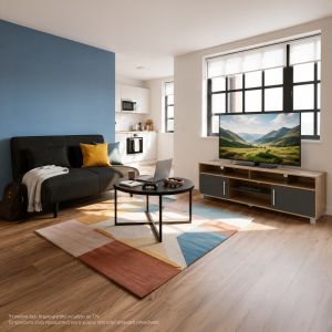 Комплект мебели за студенти 3 бр. HM11382 тъмно сиво