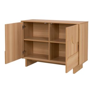 МДФ бюфет Jenfia в естествен цвят 101,2x39x75,5 см