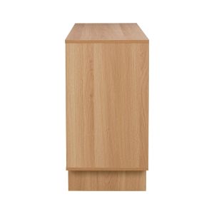 МДФ бюфет Jenfia в естествен цвят 101,2x39x75,5 см