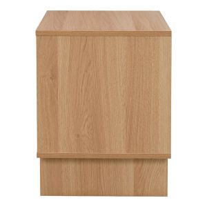 Нощно шкафче Jenfia от MDF в естествен цвят 48x39x50.5 см