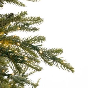 Светеща елха Aspen 180 см с 3250 Led топли бели светлини (8 програми, Pe+pvc)