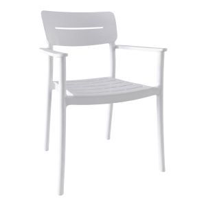 Стол Pilma бял PP 57x54x82см