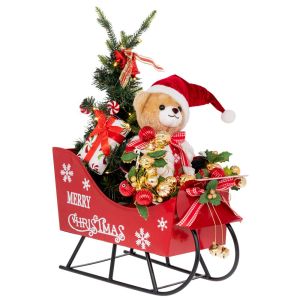 Червено мече на пързалка с музика и осветление (батерии 3XAA) 52X28X60 см
