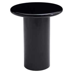Странична маса Solna HM18455.02 Mdf в черен гланц Φ50X59HСМ.