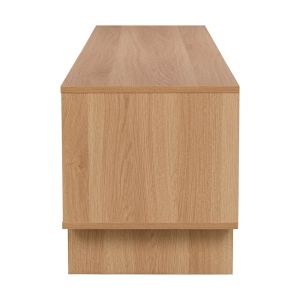 ТВ шкаф Jenfia от MDF в естествен цвят 150x39x45.5 см
