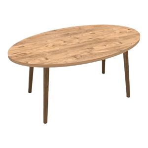 Холна маса Sartori дъб с естествен цвят 90x45x43см