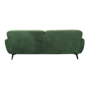 3-местен диван Anbola зелен плат 213x87x80см