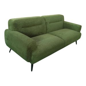3-местен диван Anbola зелен плат 213x87x80см