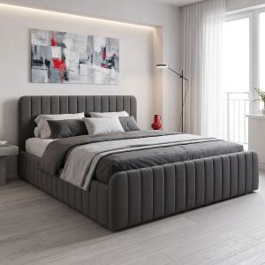 Двойно легло Myrelia антрацит плат 160x200см