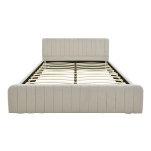 Двойно легло Myrelia сиво-бежов плат 160x200см
