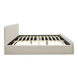 Двойно легло Myrelia сиво-бежов плат 160x200см