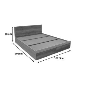 Двойно легло Olympus с чекмедже в Castillo Toro 160x200 см