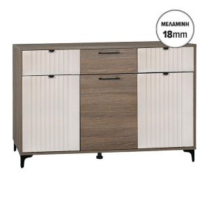 Луксозен комод бюфет Aura Tobacco cashmere- цвят тютюн с кашмир 68X40X152СМ