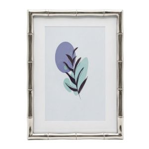 Метална сребърна рамка 10х15см (16,5х11,5см)