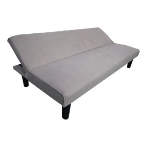 Разтегателен диван Kedran 3-местен, сив, плат 166x75.5x70см
