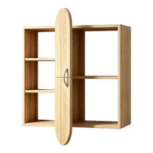 Стенен рафт Jonna sonoma MDF 60x10x80см