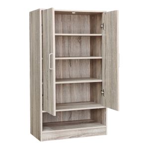 Шкаф за обувки Lemba sonoma 80x33x120см